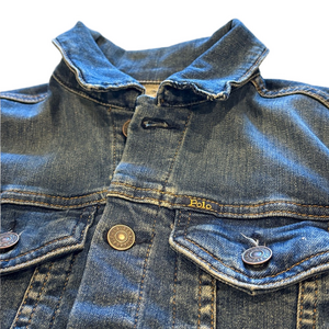 Polo Ralph Lauren Girls 12 Lightweight Denim Trucker Jacket